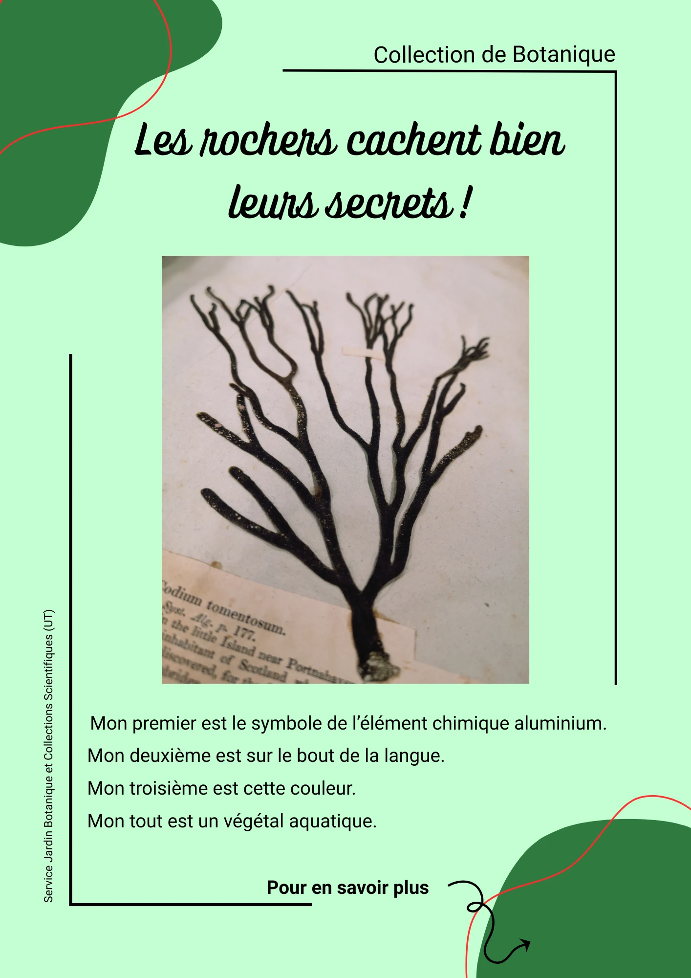 Illustration avec une des affiches du projet 