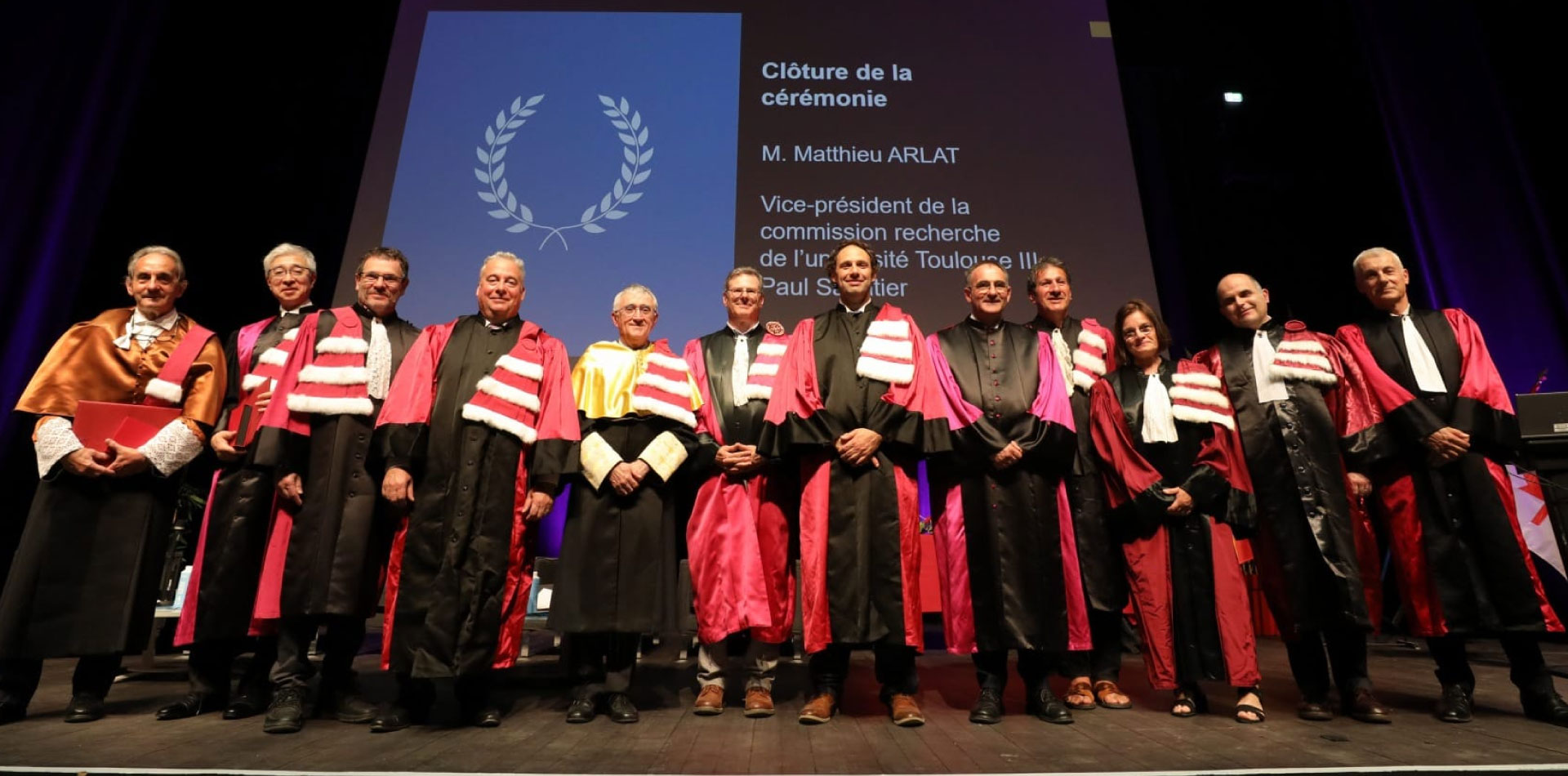 Cérémonie de remise des titres de docteur honoris causa 2024